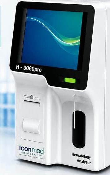 Iconmed H-3060 Pro three-part hematology analyzer